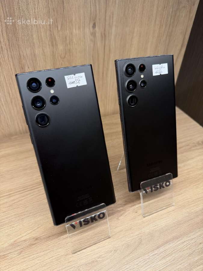 Naudoti Samsung S22 Ultra 5G 128gb ir 256gb