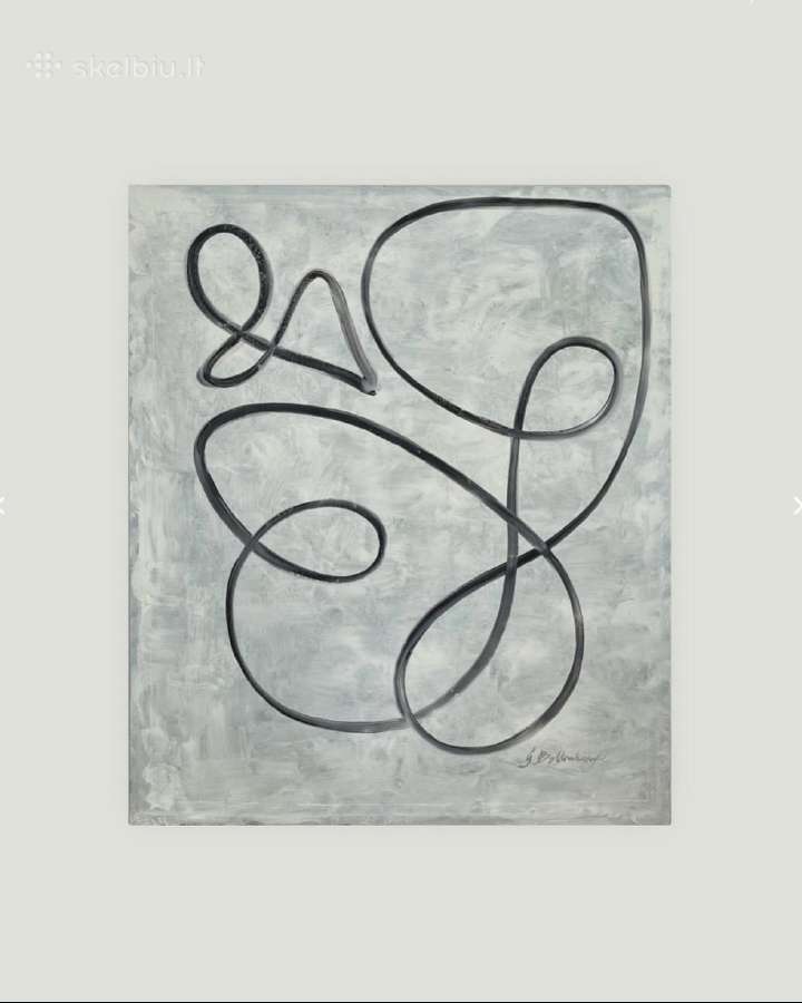Didelis Autorinis Paveikslas 120*140cm - nuotraukos Nr. 2