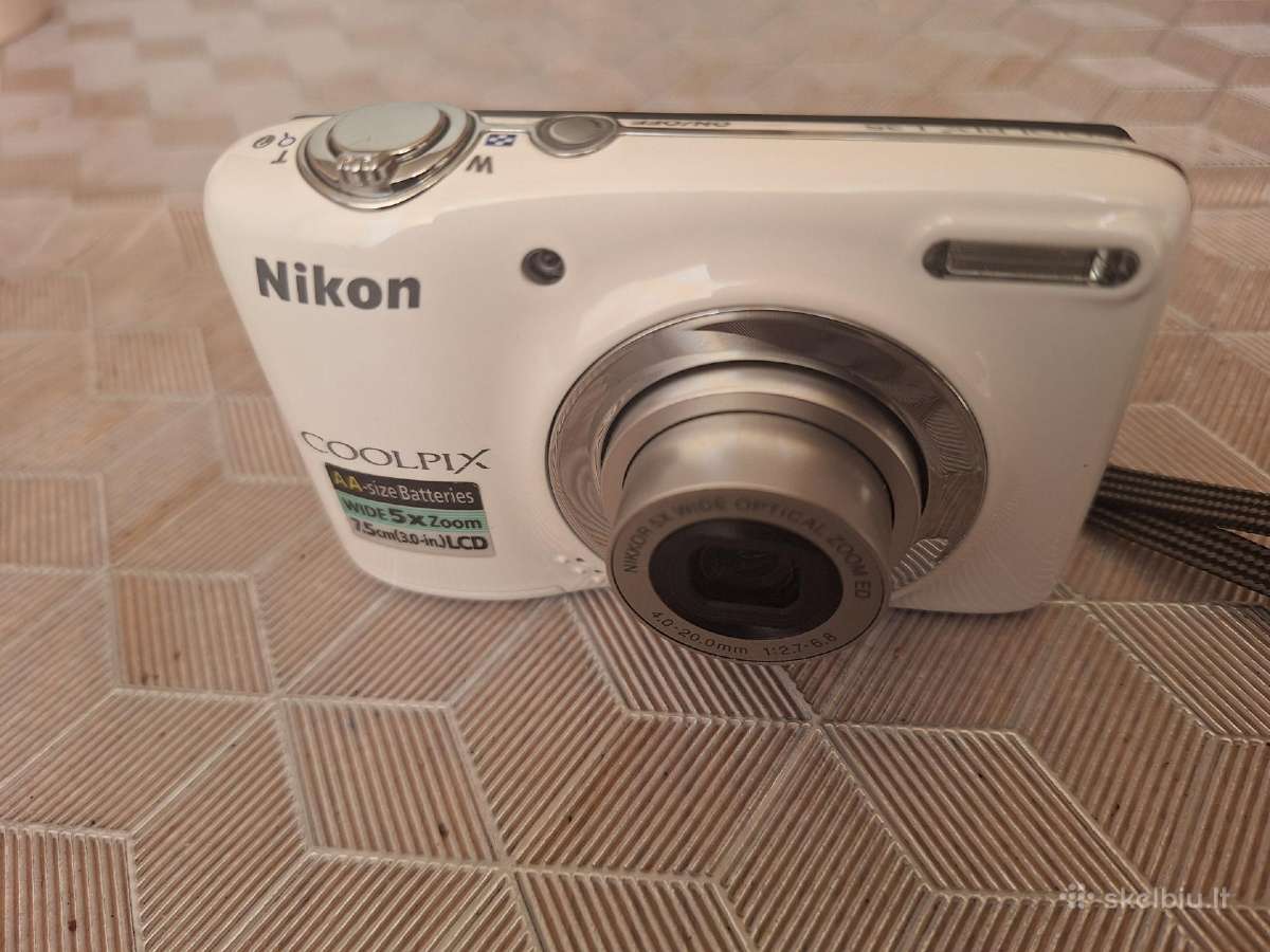 Nikon Coolpix L25 skaimeninis fotoaparatas