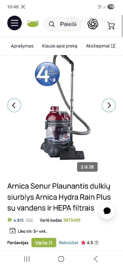 Dulkiu siurblys