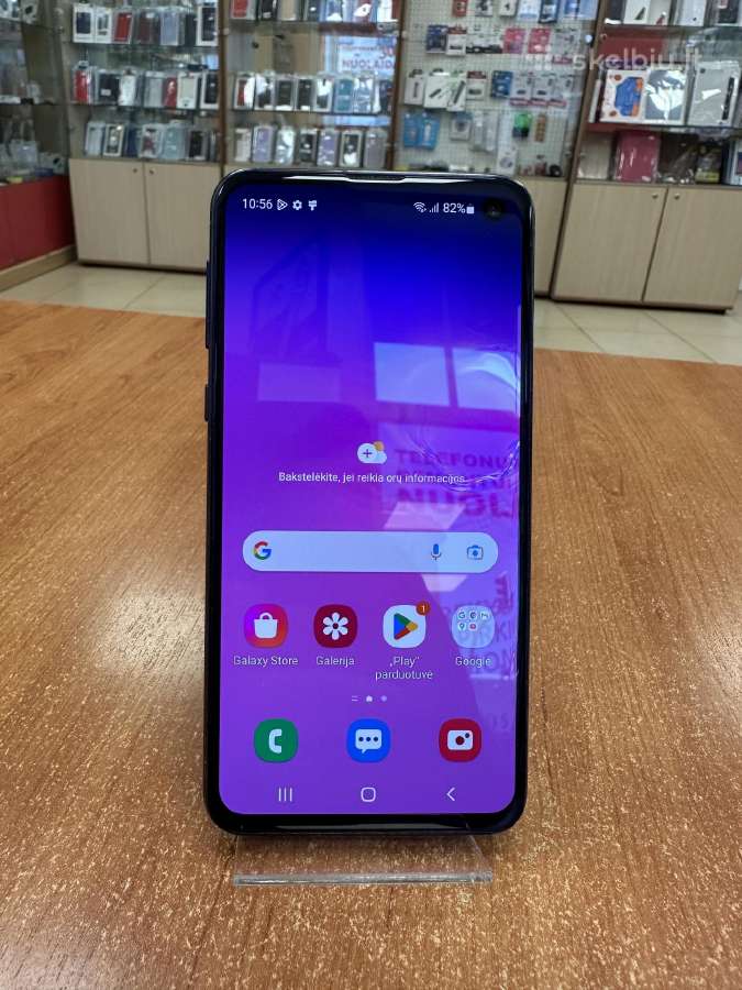 Samsung G970 Galaxy S10e 128 GB (naudotas)