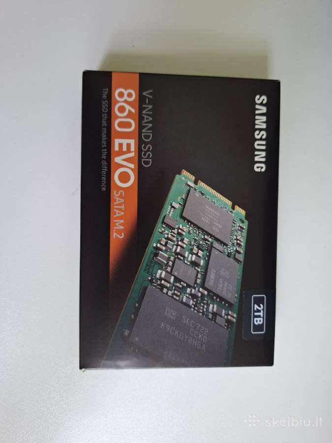 Samsung 860evo 2tb m.2 SSD