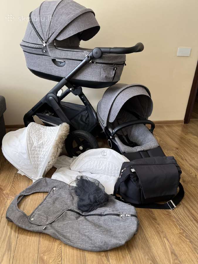 Stokke vežimas su priedais - nuotraukos Nr. 2