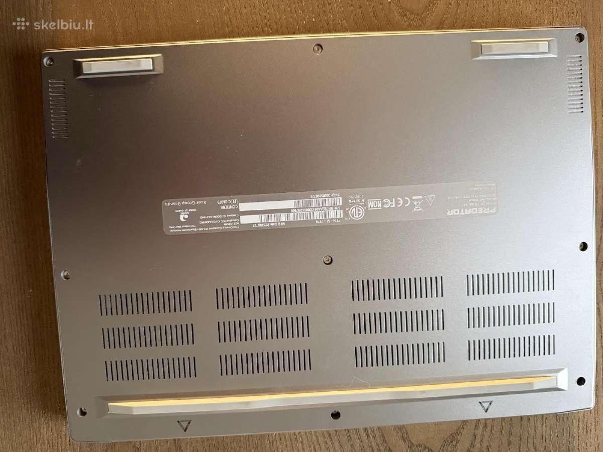 Acer Predator Triton 14 - Rtx 4070, Mini LED, 1 TB - nuotraukos Nr. 4