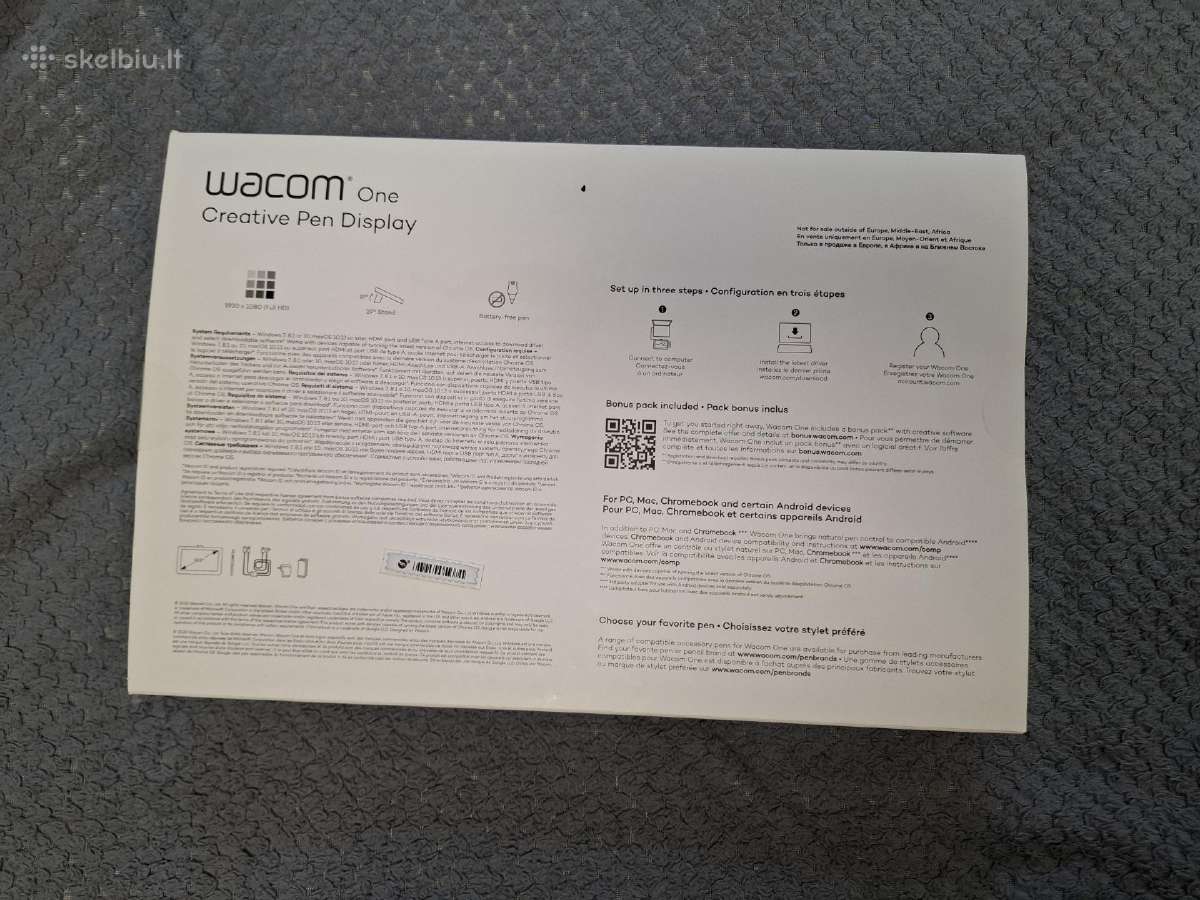 Wacom One Creative Pen Display - nuotraukos Nr. 8