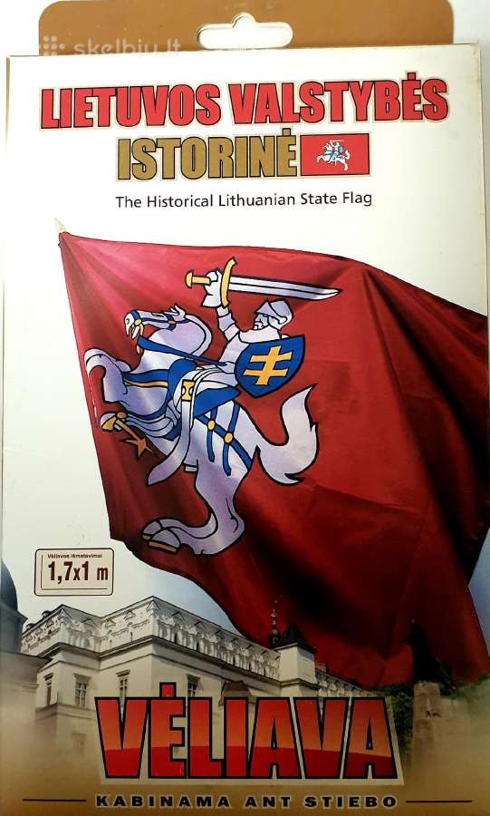 Lietuvos valstybinės, istorinės vėliavos - nuotraukos Nr. 2