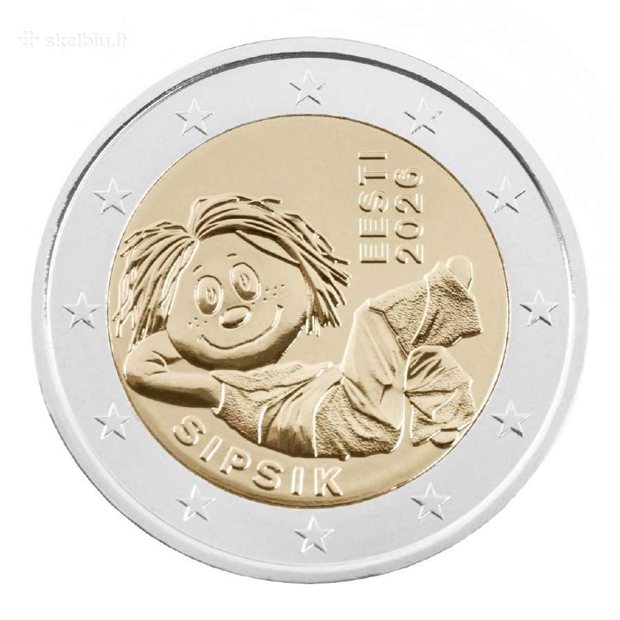 2€ proginės Unc monetos - nuotraukos Nr. 4