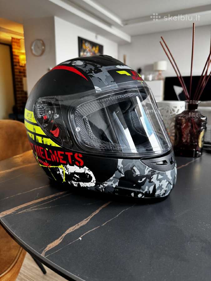Mt Helmets Thunder Shell Sniper motociklo šalmas - nuotraukos Nr. 2