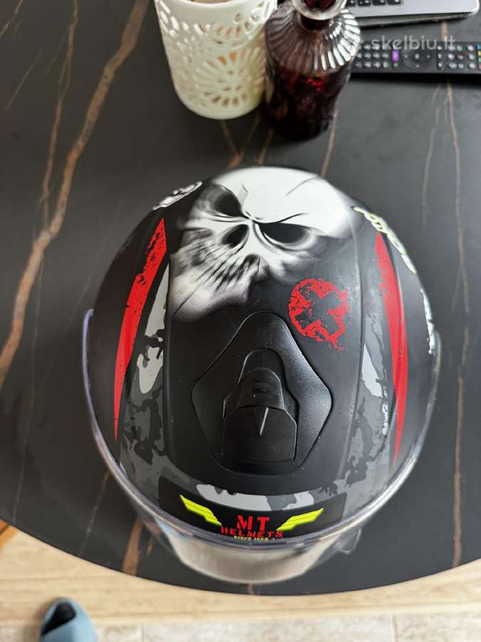 Mt Helmets Thunder Shell Sniper motociklo šalmas - nuotraukos Nr. 6