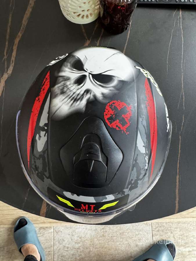 Mt Helmets Thunder Shell Sniper motociklo šalmas - nuotraukos Nr. 8