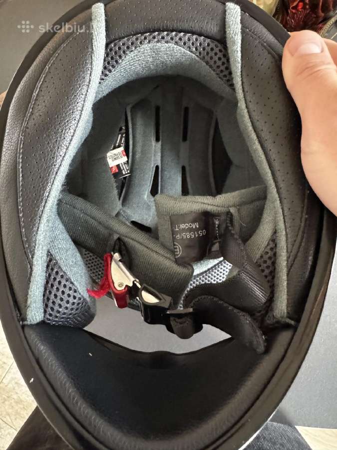 Mt Helmets Thunder Shell Sniper motociklo šalmas - nuotraukos Nr. 11