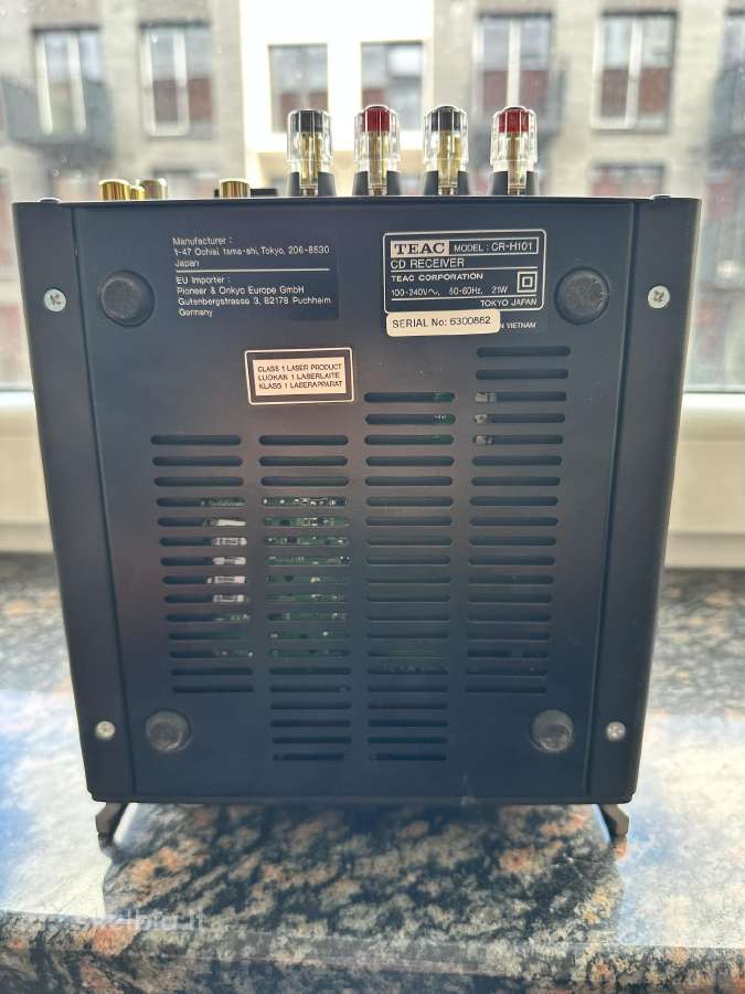 Teac Cr-h101 stereo stiprintuvas su CD imtuvu - nuotraukos Nr. 4