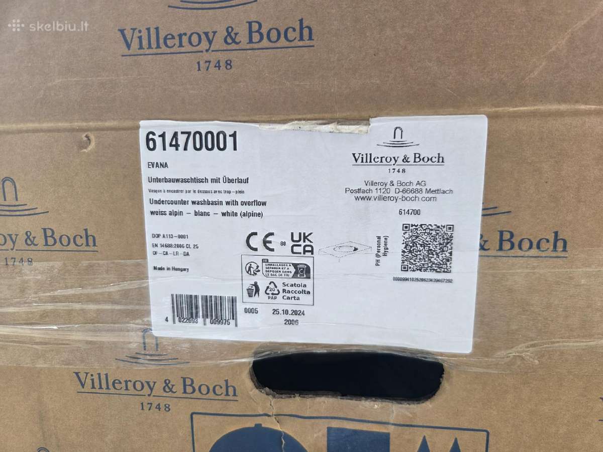 Praustuvas Villeroy&boch,