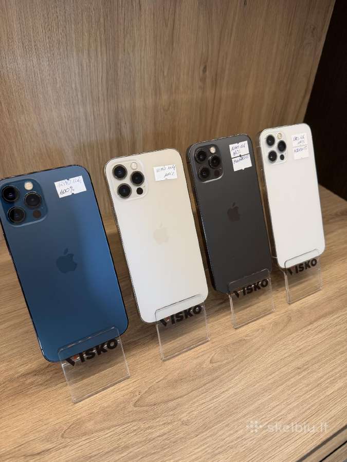 Naudoti iPhone 12 pro 128gb baterija 100%