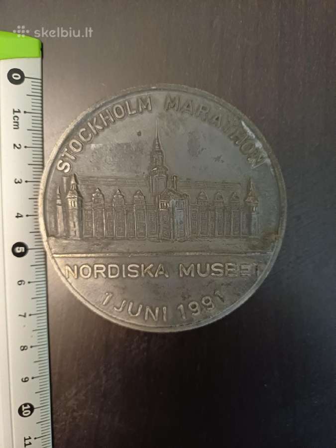 Medalis Stokholm marathon 1991