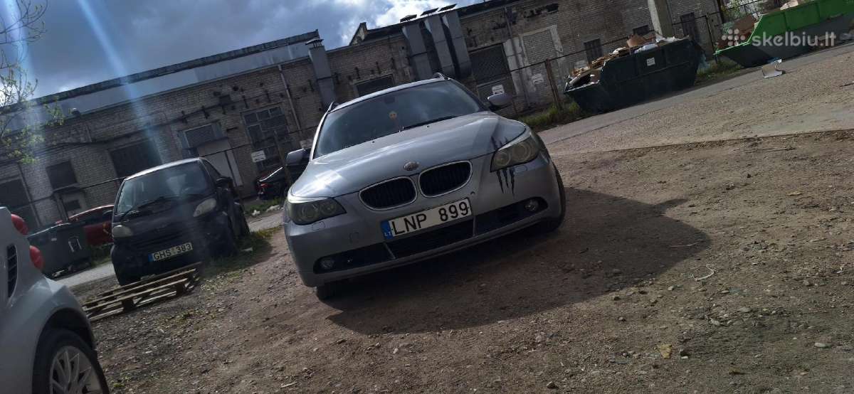 Paeduodamas bmw 525 d 130kw placiau tel