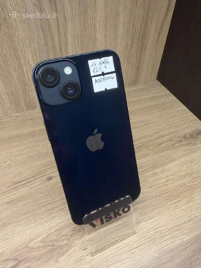 Naudotas iPhone 14 128gb