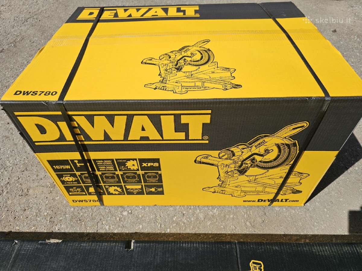 Dewalt Dws780xps + stalas - nuotraukos Nr. 2