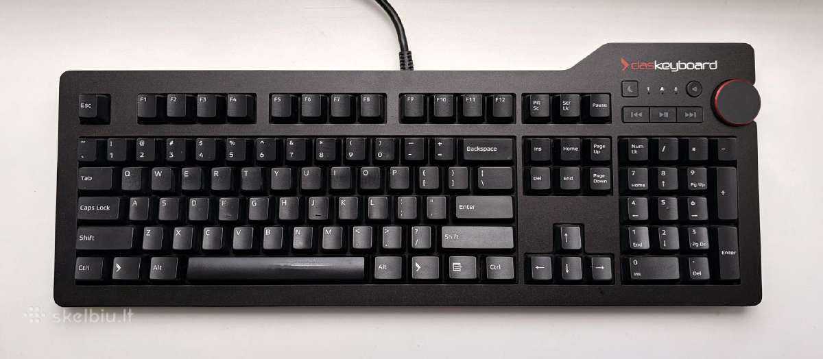 Das Keyboard 4 Professional mechaninė klaviatūra - nuotraukos Nr. 4