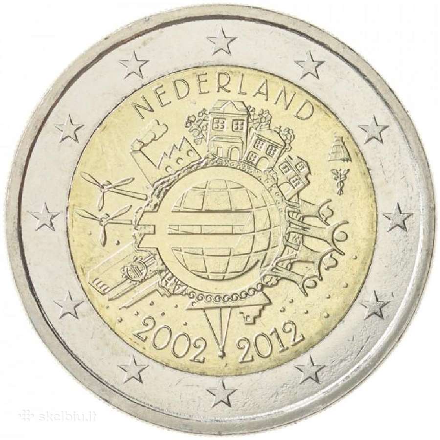 2€ proginės Unc monetos - nuotraukos Nr. 30