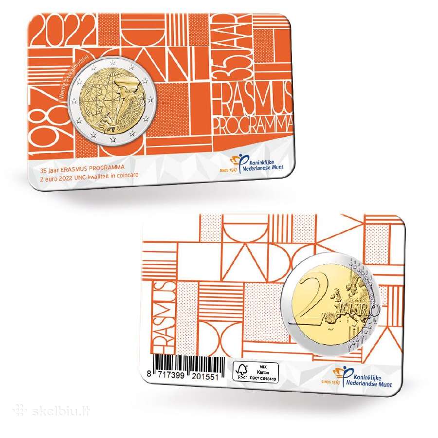 2€ proginės Unc monetos - nuotraukos Nr. 34