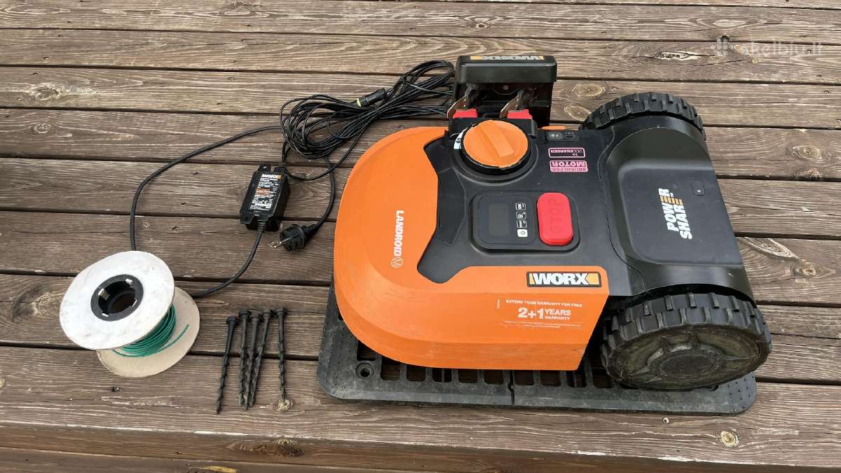 Vejos robotas Worx Landroid 500