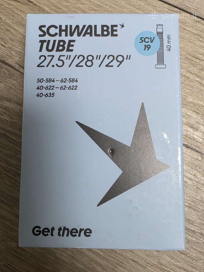Dviračio kamera Schwalbe Presta 40mm 27.5 28 29