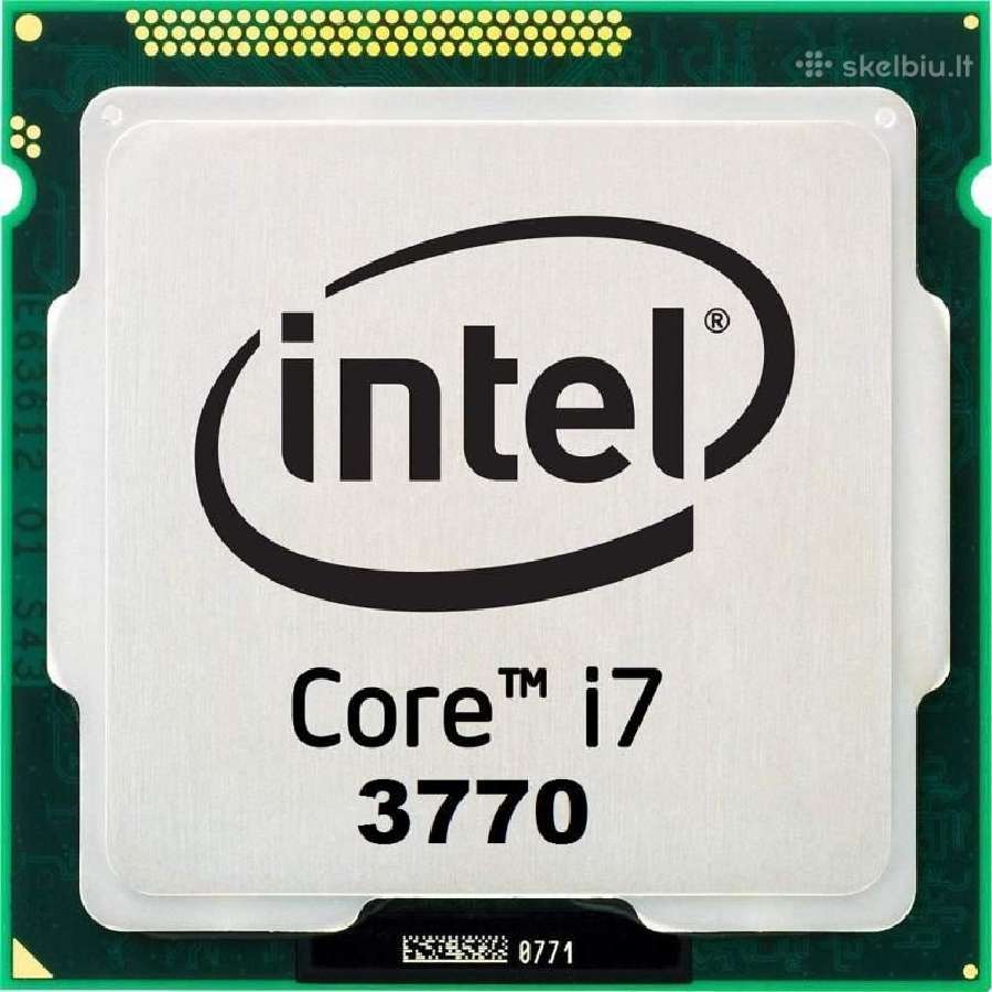 Procesorius intel core i7-3770 3.4ghz lga1155