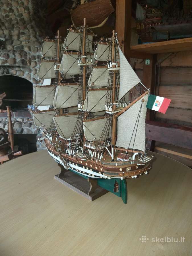 Burinio laivo modelis - nuotraukos Nr. 2