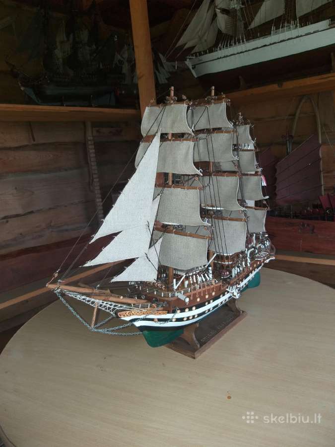 Burinio laivo modelis - nuotraukos Nr. 3
