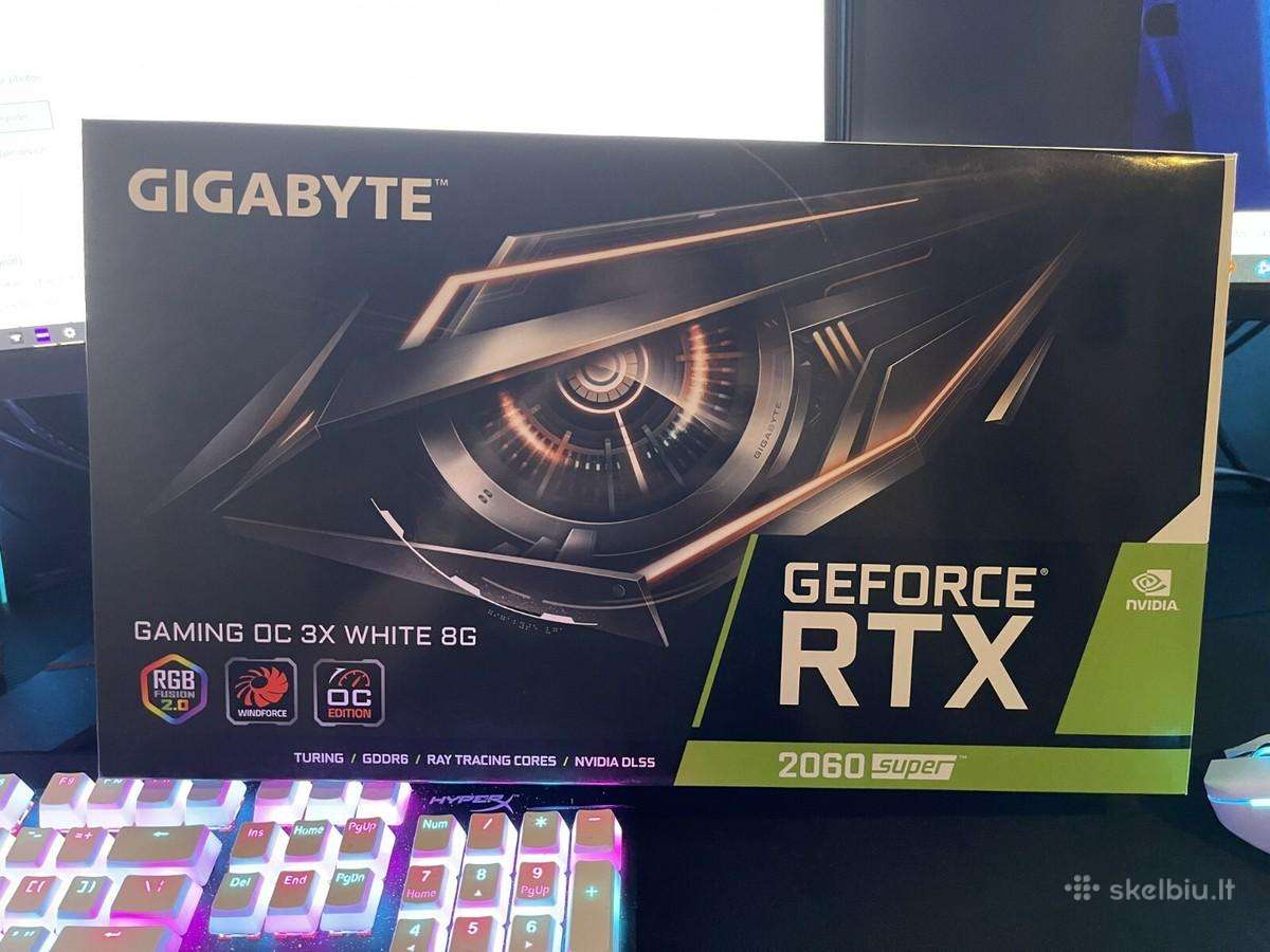 Parduodu gygabyte vaizdo plokste rtx 2060 naudota,