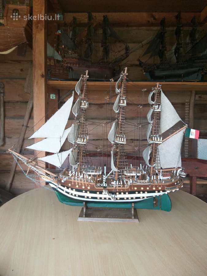 Burinio laivo modelis - nuotraukos Nr. 4