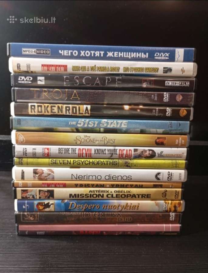 Dvd filmai (15vnt.)