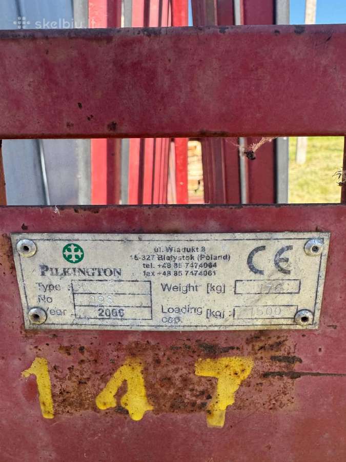 Stiklų transportavimo stovas - nuotraukos Nr. 3