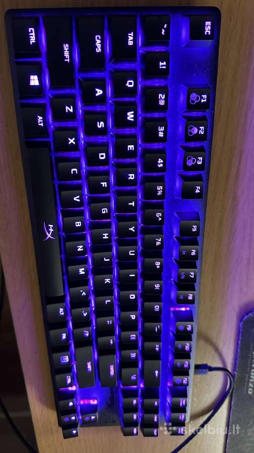 Hyperx alloy origins core klaviatūra - nuotraukos Nr. 4