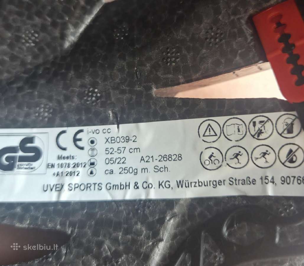Dviračio šalmai Uvex,trespass - nuotraukos Nr. 2
