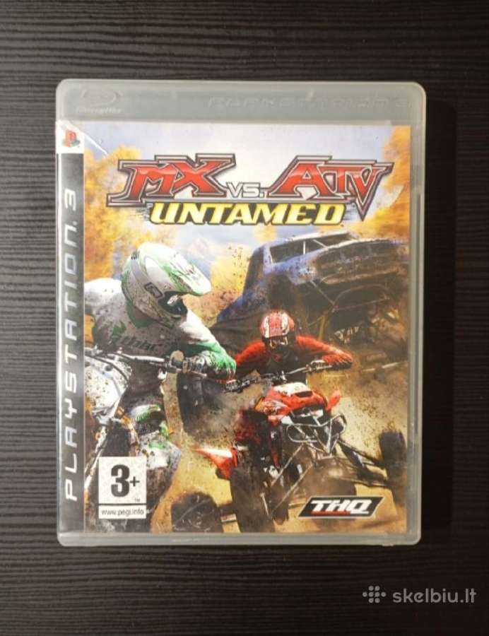 PS3 žaidimas Mx vs. Atv Untamed