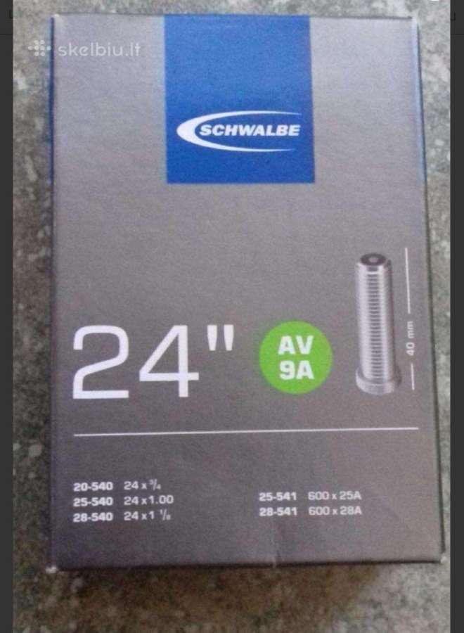 Dviracio padanga 28" kamera schwabe - nuotraukos Nr. 5