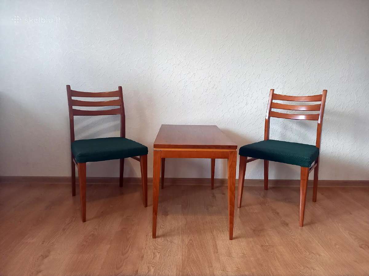 Vintažinis kavos staliukas - nuotraukos Nr. 3