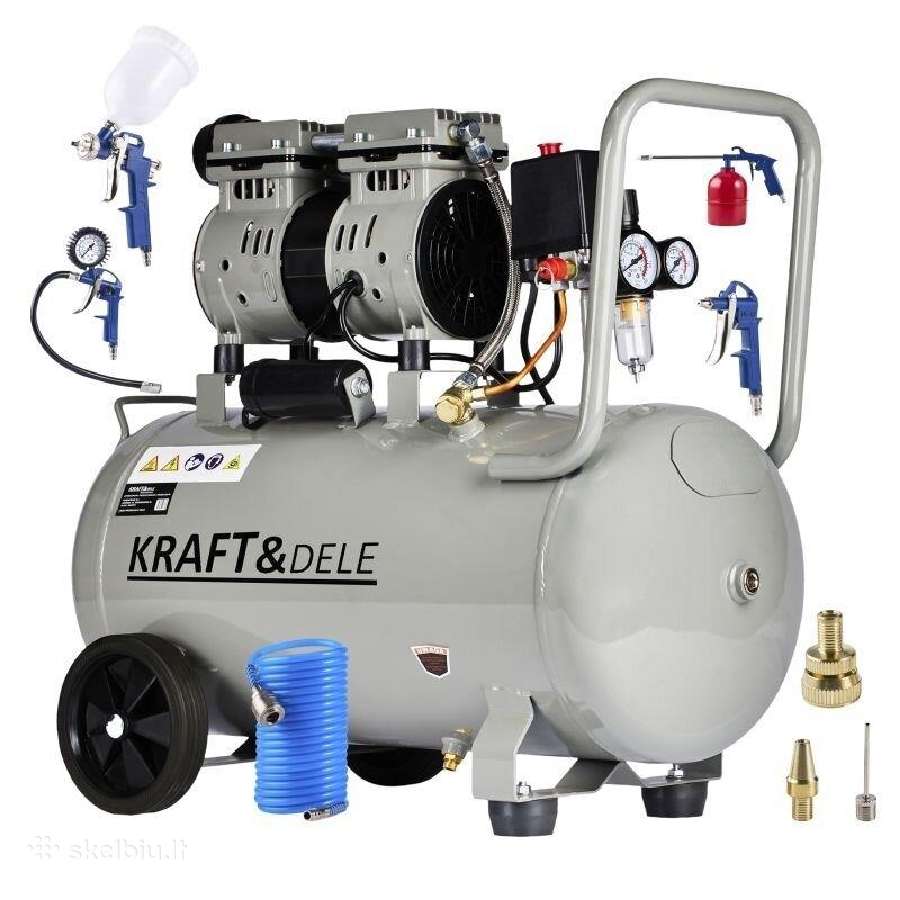 Betepalinis oro kompresorius 50l 8bar, Kd1396