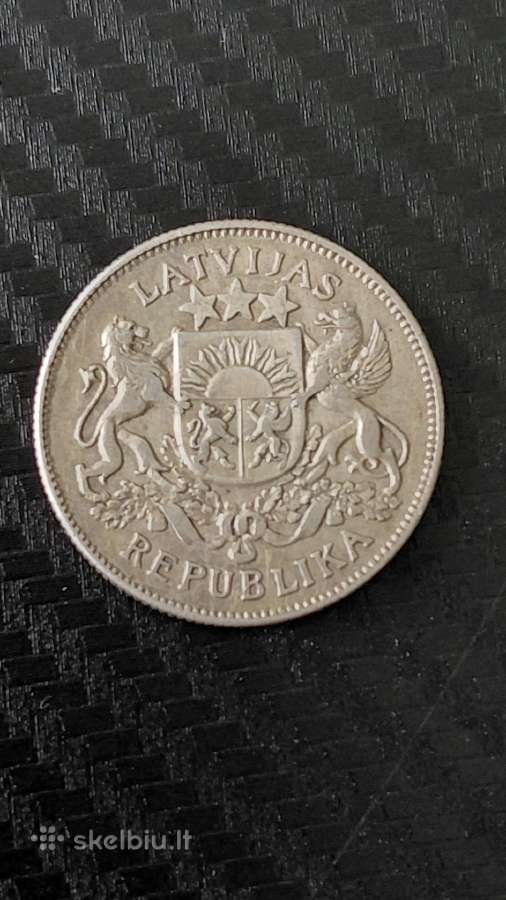 1925 m. 2 latai. Latvija - nuotraukos Nr. 2