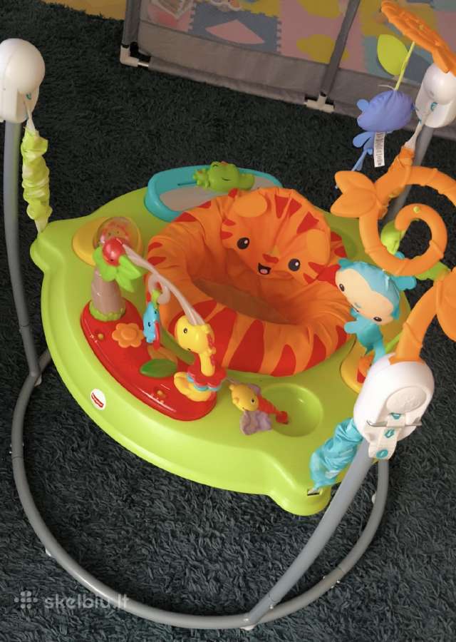 Fisher Price šokliukas Roarin' Rainforest Jumperoo