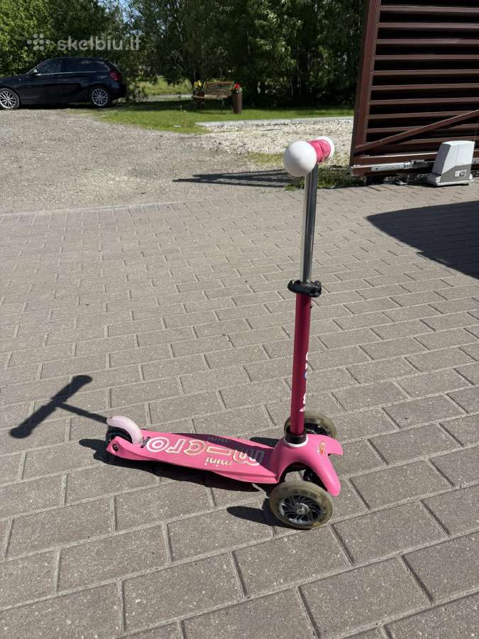 M-cro mini paspirtukas ir šalmas - nuotraukos Nr. 9