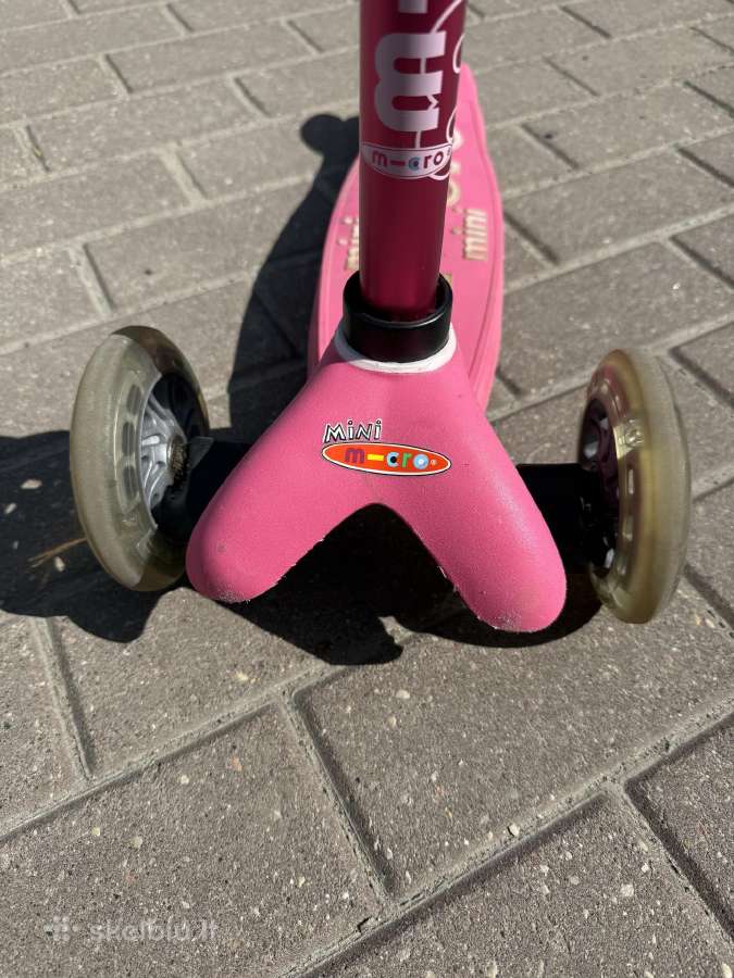 M-cro mini paspirtukas ir šalmas - nuotraukos Nr. 11