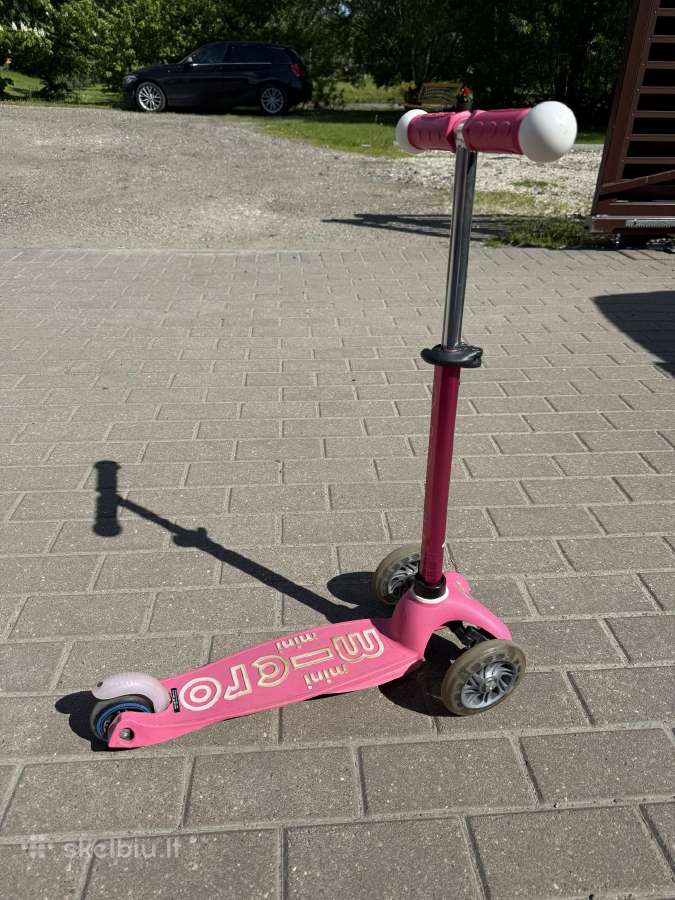 M-cro mini paspirtukas ir šalmas - nuotraukos Nr. 15