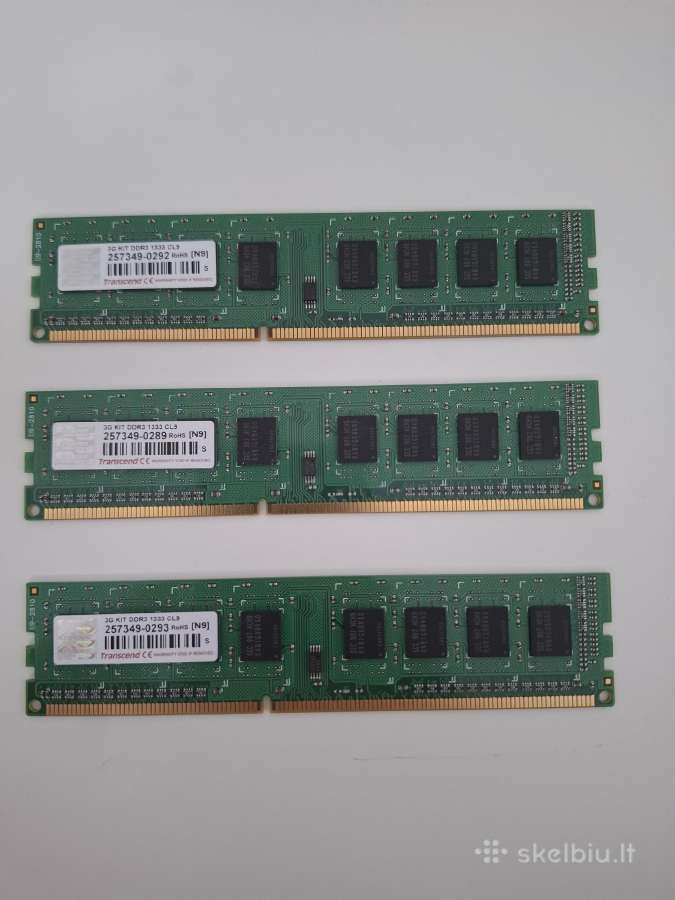 3g Kit Ddr3 1333 Cl9