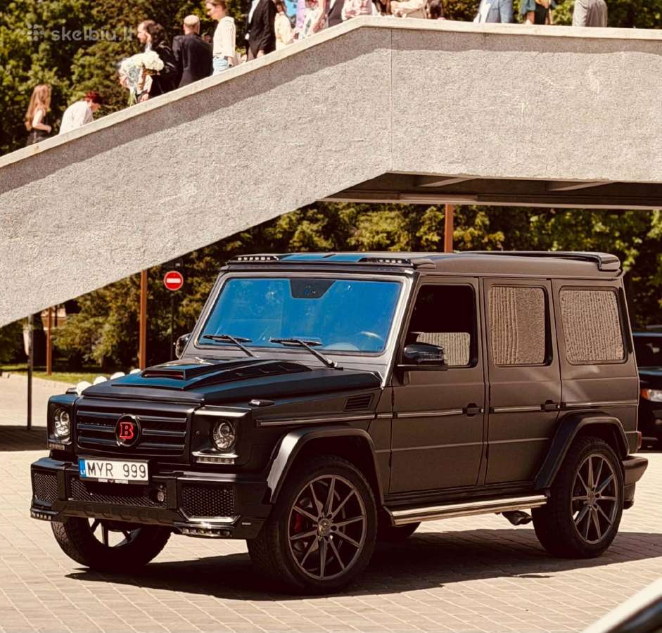 Mercedes-benz G-klasės nuoma su vairuotoju - nuotraukos Nr. 21