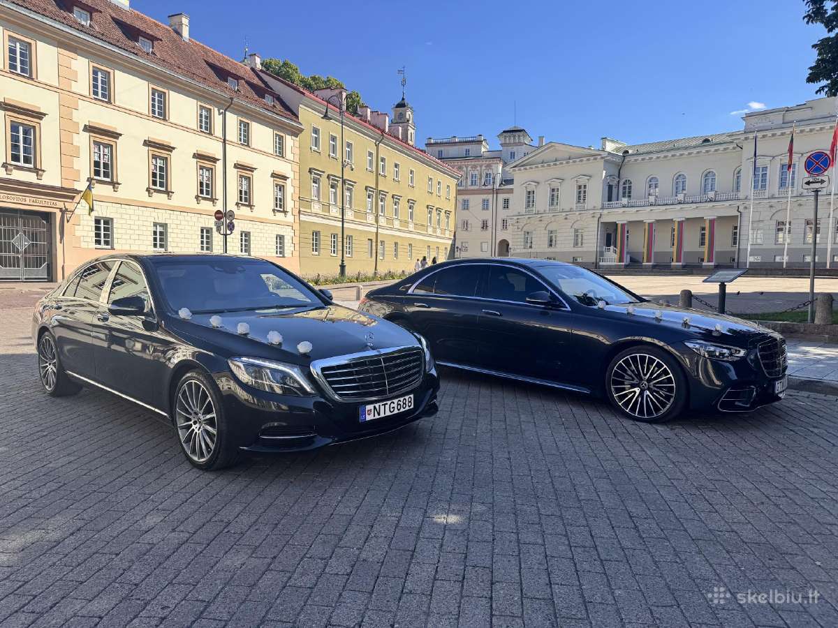 Automobilių nuoma vestuvėms MB S Klasės - nuotraukos Nr. 20