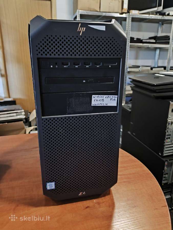 Hp Z4 G4 Tower W-2235 64gb 1tb SSD Rtx 4000 8gb