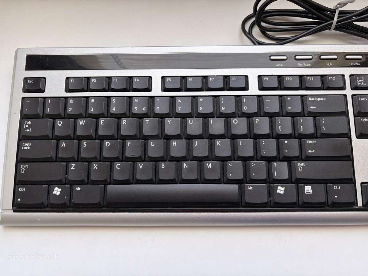 Logitech Ultrax klaviatūra (retas modelis) - nuotraukos Nr. 2